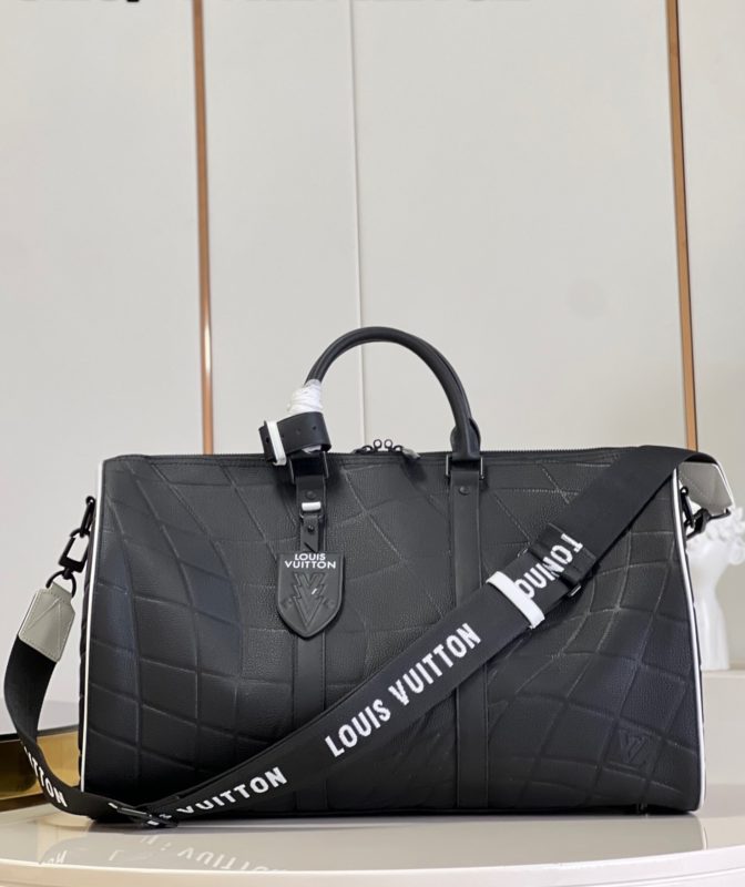Сумка LOUIS VUITTON KEEPALL 50 С ПЛЕЧЕВЫМ РЕМНЁМ