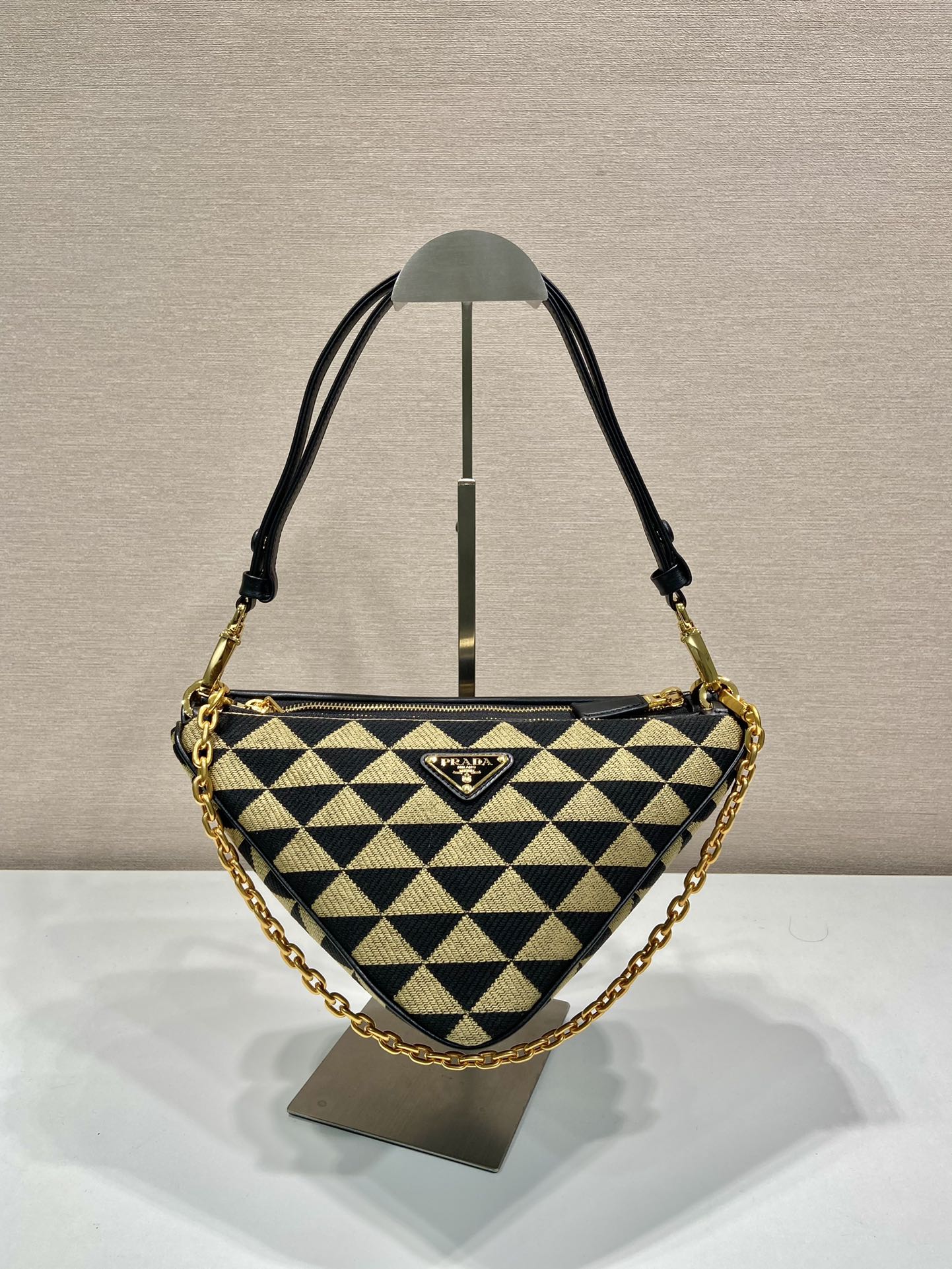 Сумка PRADA embroidered fabric mini