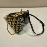 Сумка PRADA embroidered fabric mini