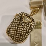 Сумка PRADA Re-Edition 2005 с кристаллами