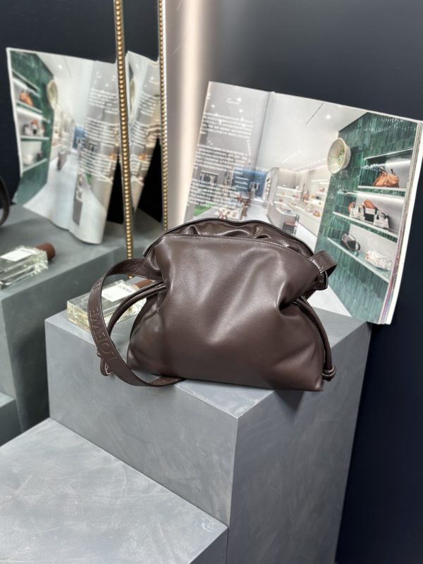 Loewe Puffer Flamenco clutch