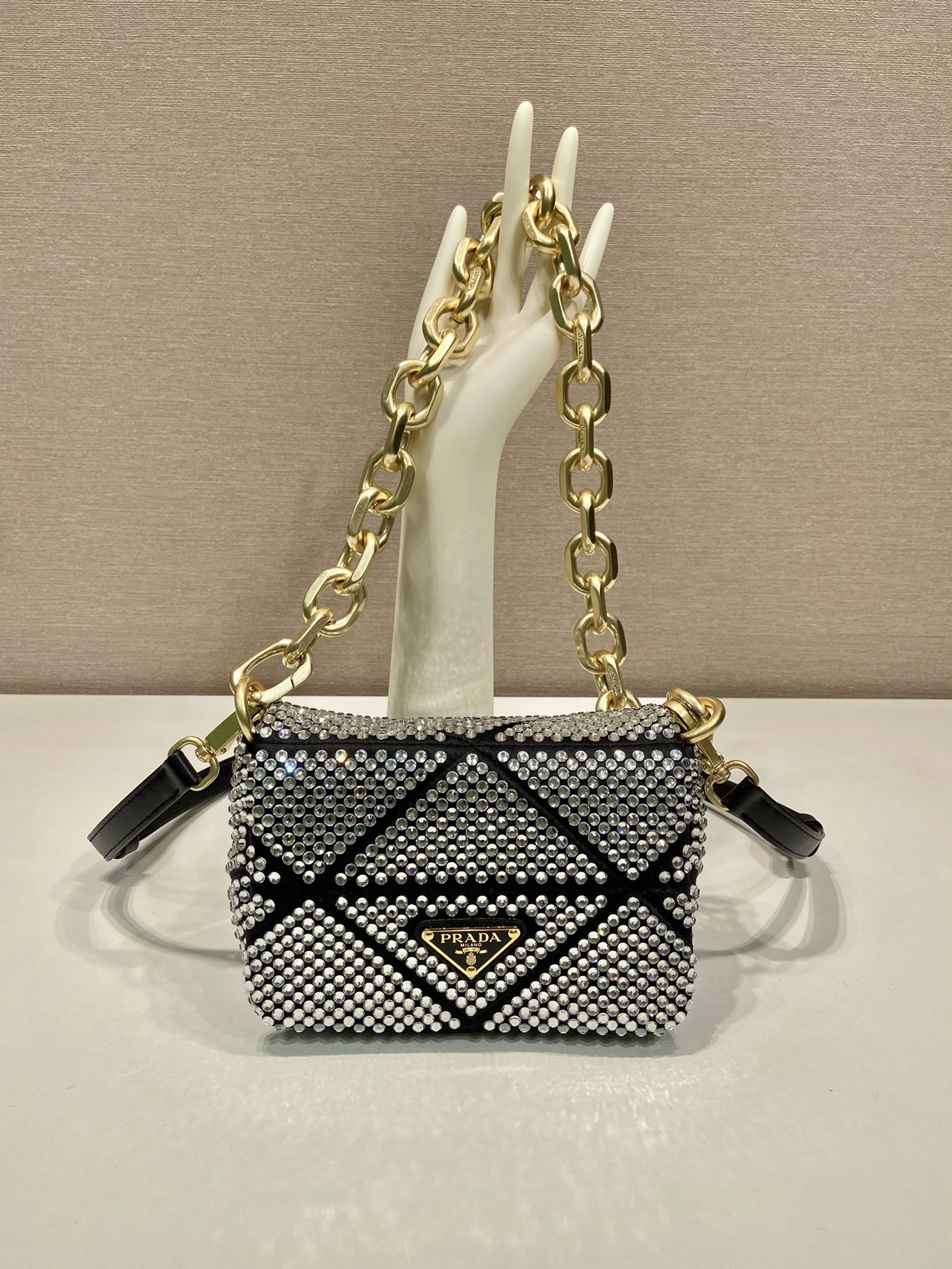 Сумка PRADA Satin mini