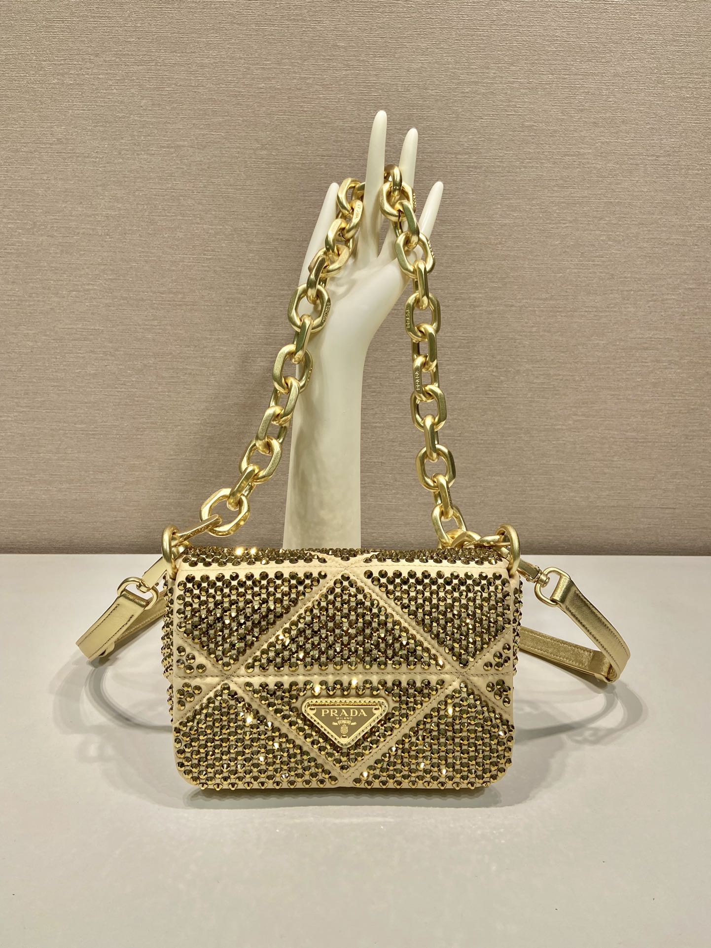 Сумка PRADA Satin mini